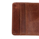 Mens Luxury Antimagnetic PU Leather Wallet Credit Card Cash Holder Purse