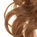 21 Inches Women Girls Long Curly Synthetic Wig with Air Bangs
