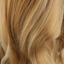 21 Inches Women Girls Long Curly Synthetic Wig with Elastic Wig Cap