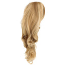 21 Inches Women Girls Long Curly Synthetic Wig with Elastic Wig Cap