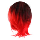Short Straight Wig Heat Resistant Synthetic Full Wig for Party Cosplay