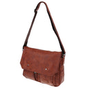 Casual Vintage Men PU Leather Shoulder Bag Messenger Crossbody Bags Handbag