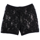 Cute Lace Leggings Safety Shorts Pants Women Lady Thights Black