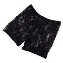 Cute Lace Leggings Safety Shorts Pants Women Lady Thights Black