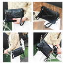 Soft PU Leather Small Satchel Shaped Crossbody Bag with Rivets and Tassel