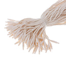 100Packs 7Â“ - Pin Loop Fastener String Hang Tag String FLAT HEAD Snap Lock