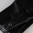 Women PU Leather Wide Belt Waist Stretch Buckle Corset Waistband Buckle for Dress Skirt