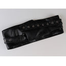 Women PU Leather Wide Belt Waist Stretch Buckle Corset Waistband Buckle for Dress Skirt