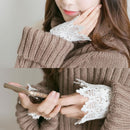 Retro Victorian Masquerade Gothic Wrist Band Vintage Lace Cuff Wristband
