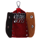 Men Women Key Ring Keyfob Key Chain Accessory Pouch Bag Key Holder Wallet Case