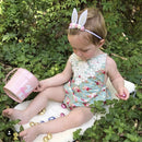 Newborn Headband Children Kids Rabbit Cute Crown Headband Hair Band Silver