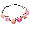 38 cm Baby Girls Kids Toddler Bow Hairband Headband Adjustable Flower Head Wrap