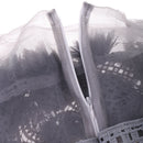 Gray Lace Photography Props Maternity Gown Maxi Flower Decor Chest Dress Studio Clothing