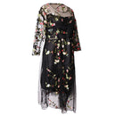 Pregnant Lady Photography Dress Maternity Gown Half Sleeve Embroider Dresses