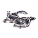 Vintage Jewelry Rhinestone Crystal Wedding Bouquet Cat Brooch Pin
