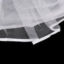 Women Floor Length 3 Layers Wedding Dress Petticoat Underskirt Mermaid Slips