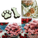 Fish Bone Footprint Silicone Fondant Mould Cake Decorating Mold Baking Tool
