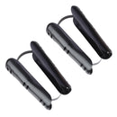 2x Black Plastic Shoes Organizer Trees Boot Holder Shapers Stretchers 18cm/6in
