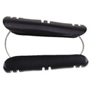2x Black Plastic Shoes Organizer Trees Boot Holder Shapers Stretchers 18cm/6in