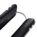 2x Black Plastic Shoes Organizer Trees Boot Holder Shapers Stretchers 18cm/6in