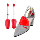 1 Pair of Plastic Shoes Tree Stretcher Shaper Spring Loaded for Women Shoes