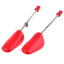 1 Pair of Plastic Shoes Tree Stretcher Shaper Spring Loaded for Women Shoes