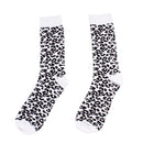 2Pcs Women Mother Child Warm Winter Cartoon Leopard Socks Bed Sleep Socks