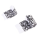 2Pcs Women Mother Child Warm Winter Cartoon Leopard Socks Bed Sleep Socks