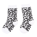 2Pcs Women Mother Child Warm Winter Cartoon Leopard Socks Bed Sleep Socks