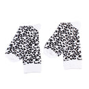 2Pcs Women Mother Child Warm Winter Cartoon Leopard Socks Bed Sleep Socks