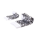 2Pcs Women Mother Child Warm Winter Cartoon Leopard Socks Bed Sleep Socks