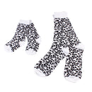 2Pcs Women Mother Child Warm Winter Cartoon Leopard Socks Bed Sleep Socks