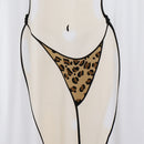 Funny Women Leopard Bikini Cover-up T-shirt Tee Tops Birthday Gift Pajamas