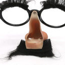 Fashion Fun Halloween Disguise Eye glasses Big Nose Mustache Eyebrow Eyeglasses Dressing up Party Photo Props