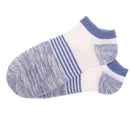 Multicolor Striped Low Cut Thin Cotton Breathable Socks for Men's Loafers or Sneakers 5 Pairs