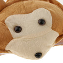 Kids Animal Costume Set Monkey Hat Top Shorts Gloves Shoes Party Halloween