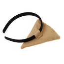 Festive Pizza Headband Women Girls Halloween Fancy Dress Party Hairband Birthday Party Dress up Props Headpiece Gift