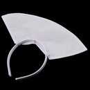 White Nurse Doctor Cap Headband Fancy Dress Costume Props for Women