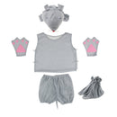 5 PCS Animal Pajamas Mouse Cosplay Costume Set Cute Sleepwear For Kids