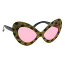 Funny Party Glasses Shiny Leopard Print Cateye Glasses Party Favors Supplies