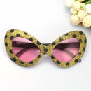 Funny Party Glasses Shiny Leopard Print Cateye Glasses Party Favors Supplies