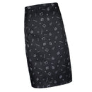 Unisex Black Chef Works Bistro Apron Kitchenware Prints Waist Apron Pocket
