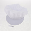 Restaurant Kitchen Half Mesh Ajustable Chef Hat White Cooking Adult Hat