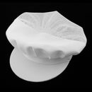 Restaurant Kitchen Half Mesh Ajustable Chef Hat White Cooking Adult Hat