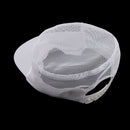 White Mesh Chef Hat Catering Bakery Kitchen Workers Head Wrap Unisex