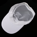 White Mesh Chef Hat Catering Bakery Kitchen Workers Head Wrap Unisex
