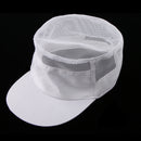 White Mesh Chef Hat Catering Bakery Kitchen Workers Head Wrap Unisex