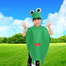 Kids Green Frog Costume Nonwovens Animal Outfit Party Fancy Dress