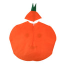 Kids One Piece Orange Costume Nonwoven Fabric Fruit Outfit Party Fancy Dress