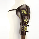 Stylish Men's Faux Leather Guard Armour Shoulder Straps Costumes Body Belt Harness Dressing up Accessories
